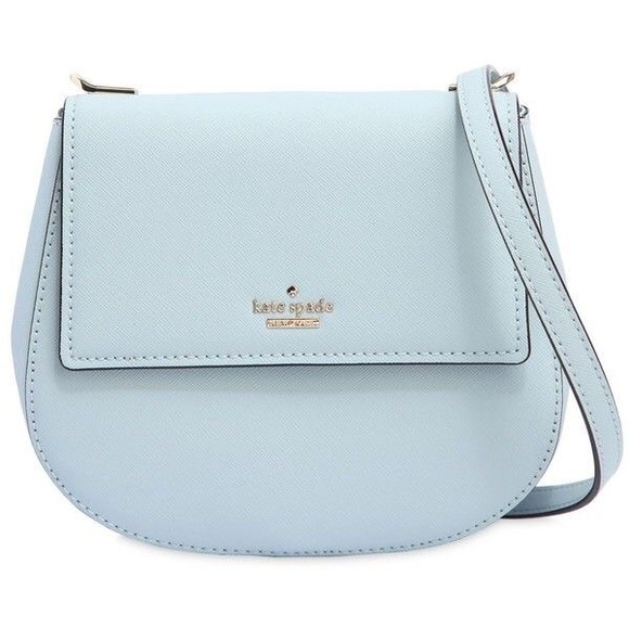 kate spade Handbags - Authentic Kate Spade blue byrdie saffiano purse